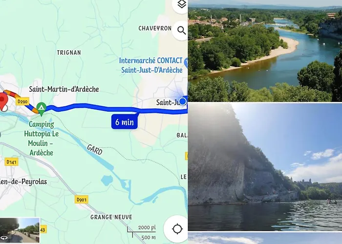 Le St Just' Bis Proche Gorges De L'ardeche Saint-Just (Ardeche)