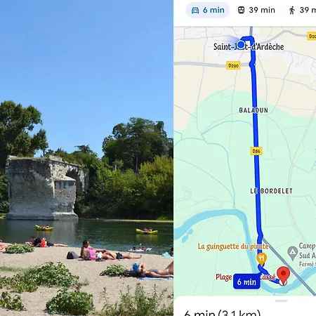 Le St Just' Bis Proche Gorges De L'ardeche *