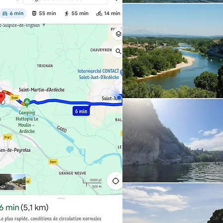 Le St Just' Bis Proche Gorges De L'ardeche Saint-Just (Ardeche)